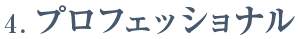 4.プロフェッショナル